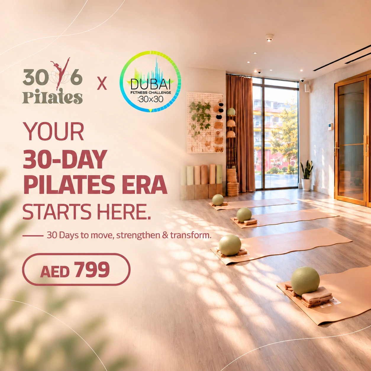 30-Day Pilates Era – Unlimited + 3 Reformer
